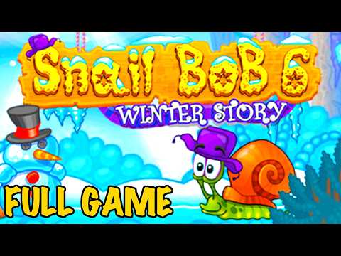 Snail Bob 6: Winter Story - Full Gameplay - All Stars