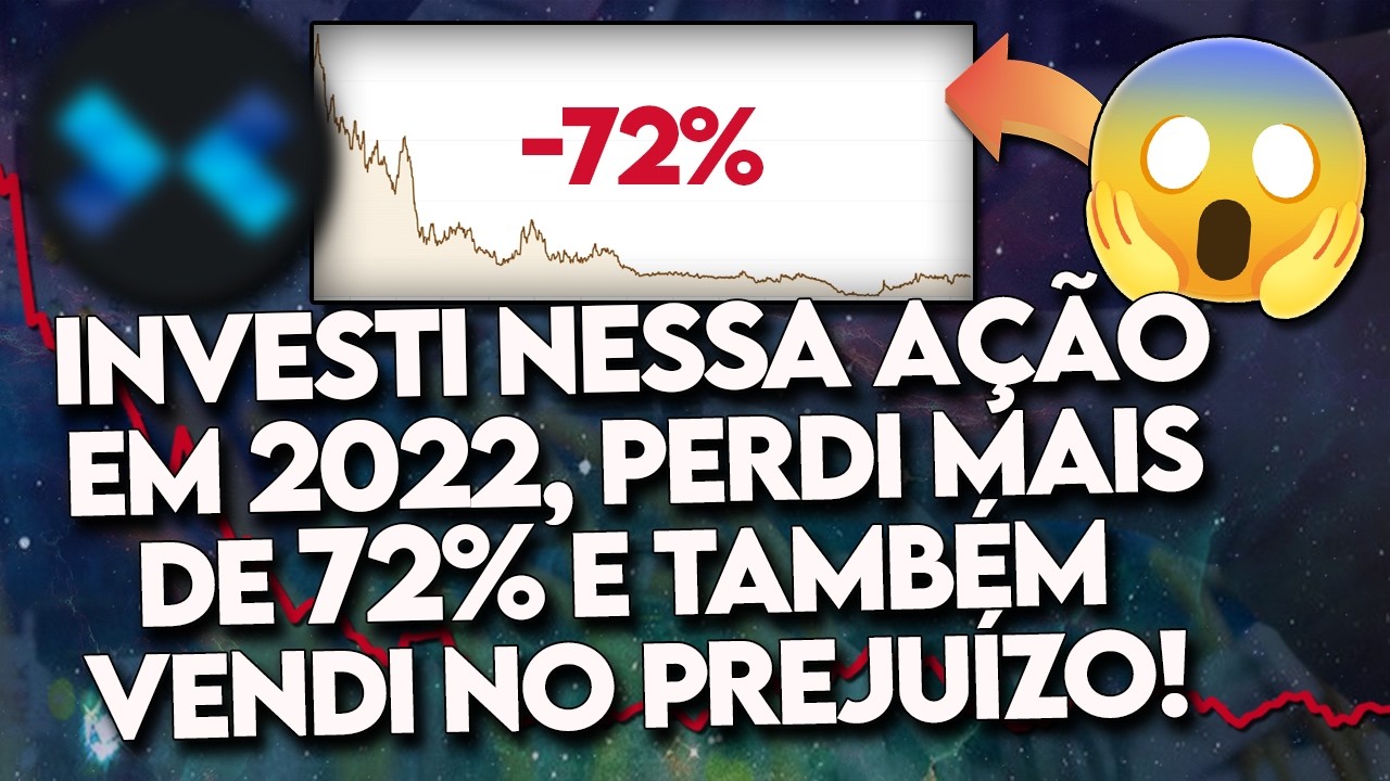5 AÇÕES onde eu PERDI um ABSURDO na BOLSA! (O que eu APRENDI com ERROS?) - TOP 5