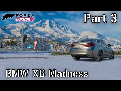 Forza Horizon 3 | Blizzard Mountain - Walkthrough Part 3 | BMW X6 Madness