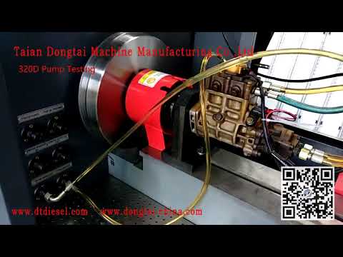 320D Pump testing of CR825