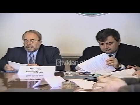 Fatos Nano dhe Neritan Ceka per tryezen politike (8 korrik 2000)