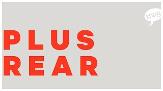 Blikačka zadní Knog Plus Rear Translucent