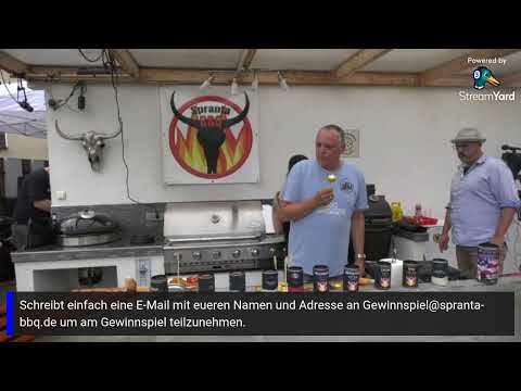 Live grillen bei Spranta BBQ