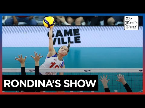 Rondina Soars and Scores