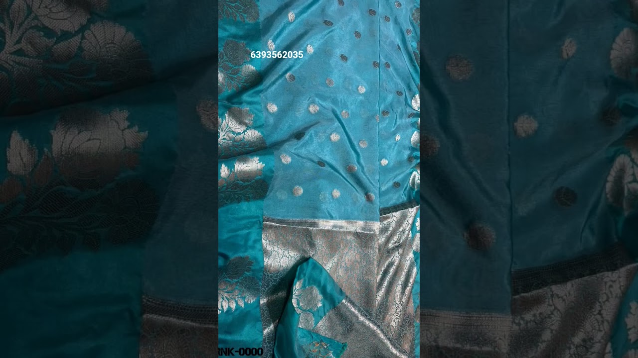 # SEMI KATAN RAW MANGO SOFT  SILK SAREE WITH ZARI BUTI DESIGN Work*BEAUTIFUL DUBAL ZARI#saree#new