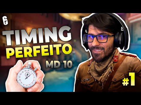 O MELHOR TIMING QUE VOCÊ JÁ VIU | MD10 VECTOR GLARE #1 - RAINBOW SIX SIEGE