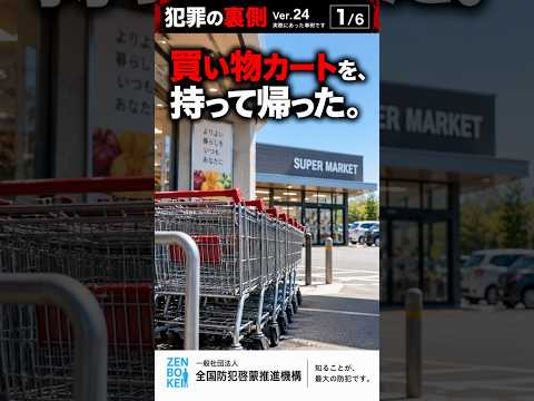No.24 買物カートを持って帰った