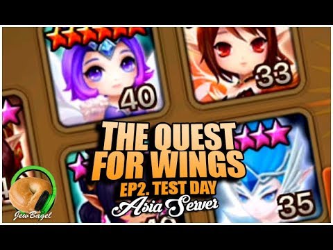 SUMMONERS WAR: The Quest For Wings (RTA Team Building Ep.2 Test Day)