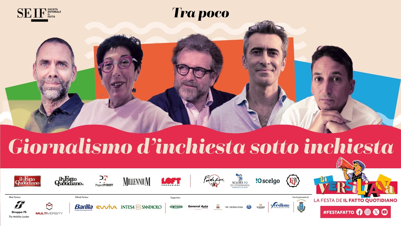 “Giornalismo d’inchiesta sotto inchiesta”: Mackinson, Malavenda e Nerazzini con Massari e Pipitone