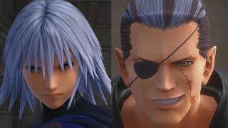 Kingdom Hearts III-Boss Battle: Sora & Riku vs Xigbar & Dark Riku (proud mode/Lv1)