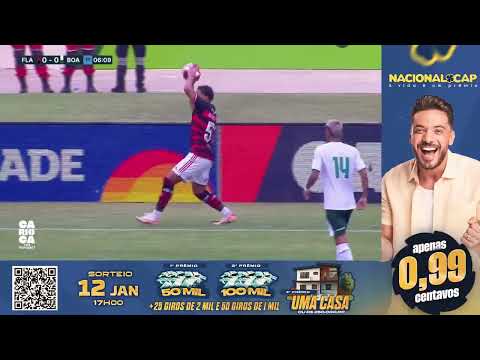 Flamengo  1x2 Boavista Jogo Completo  Campeonato Carioca 2025 1° Rodada