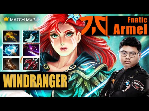 Windranger Mid | Fnatic.Armel | WINDRANGER MONSTER KILLER IMBA BUILD | 7.31c Gameplay Highlights