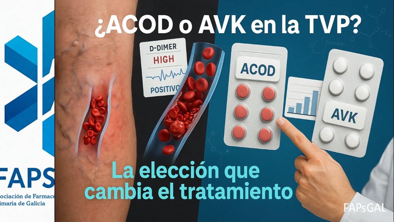 ¿Qué? ¿Cómo? y ¿Hasta cuándo? en TROMBOSIS VENOSA PROFUNDA 💊  ATENCION FARMACEUTICA [Nivel alto]