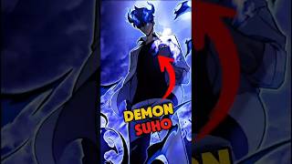 SUHO became DEMON 😱#manganime #sololeveling #sololevelingragnarok