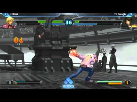 EVO 2012 KOF XIII Top 16 - El Rosa vs Poongko