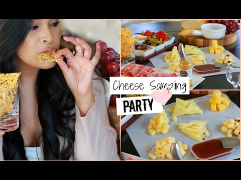Party Idea - Hosting Tips Wine & Cheese Sampling Party - Pinterest Inspired DIY Foods - MissLizHeart