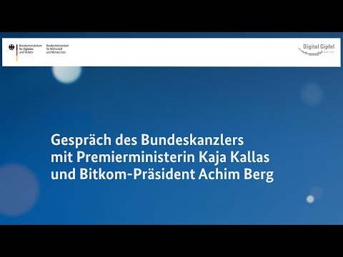 Talkrunde mit dem Bundeskanzler I #olafscholz #digitalgipfel 2022