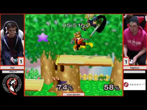 Dairantou #3   Melee Singles LQ   Espi VS Edgeluca