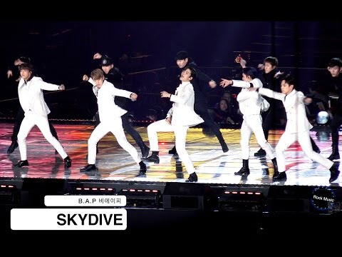 B.A.P 비에이피[4K 직캠]SKYDIVE@1127 Rock Music