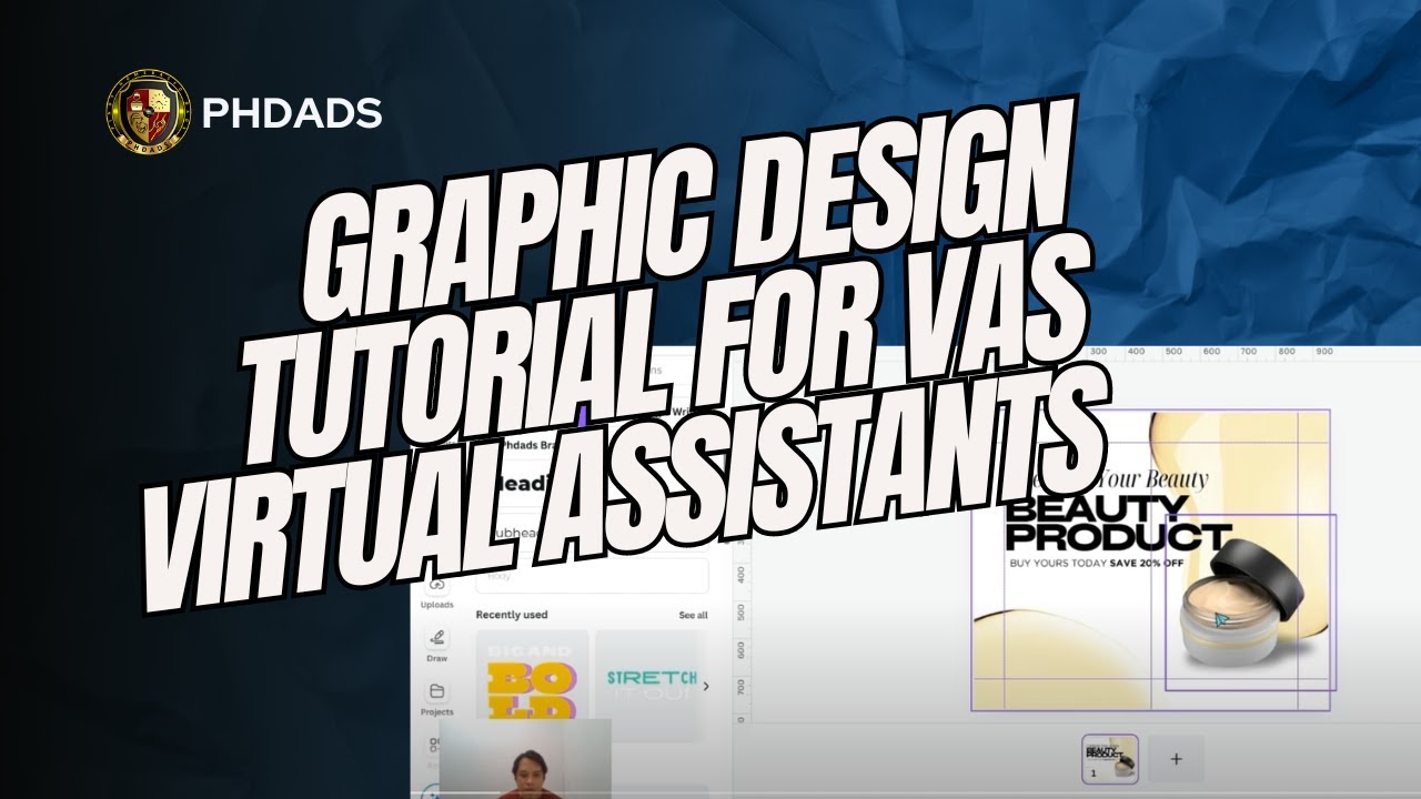 Graphic Design Tutorial for VAs Virtual Assistants