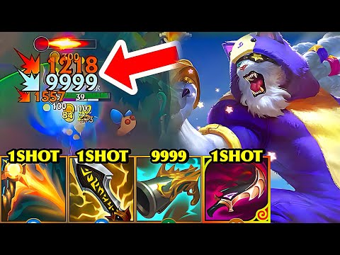 Wild Rift China Rengar Jungle | ONE-SHOT BUILD CRAZY DAMAGE & INSANE BURST COMBOS! | Build & Runes