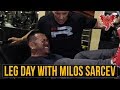Hidetada Yamagishi - Leg Day With Milos Sarcev - Vlog 35