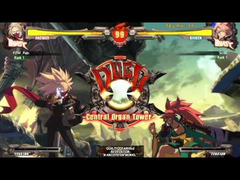 [XrdR2] Pain (Answer) vs SciJo (Baiken) - Online set 5/27/2017