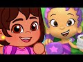 Nick JR Party Adventure Dora The Explorer Vs Bubble Guppies