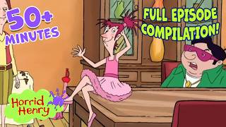 Moody Margaret Sings Her Secret Club Song | Season 3 Clip Compilation | Horrid Henry | 50+ MINS
