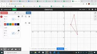 Connecting Points on Desmos