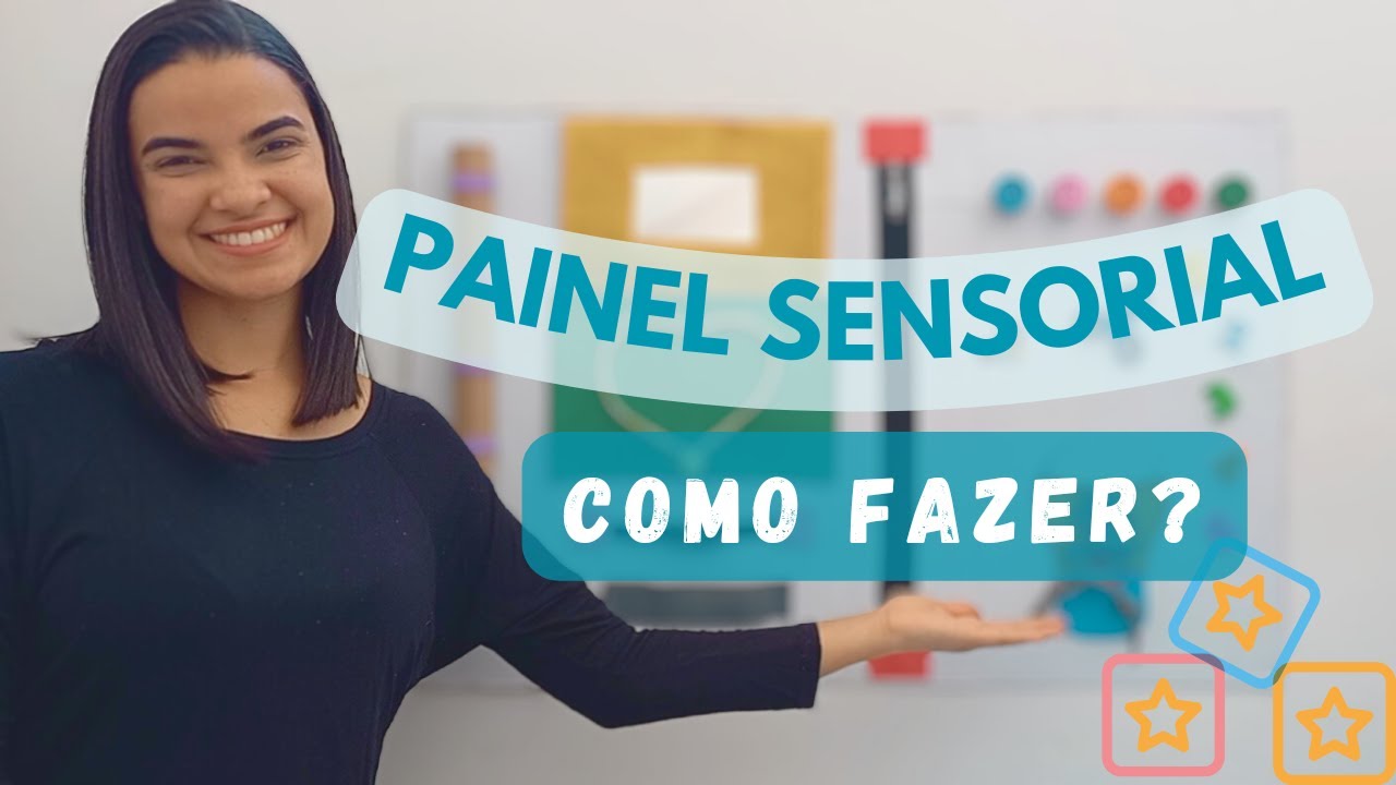 PAINEL SENSORIAL - Como fazer com o que você tem em casa?