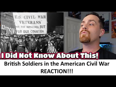 American Reacts Remembering British Soldiers of the American Civil War REACTION