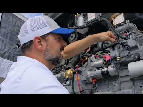 How to prime the fuel on a Carrier reefer unit.