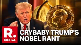 'An Indelible Stain': Bitter Donald Trump Rants Over Nobel Peace Prize Snub & Attacks Norway