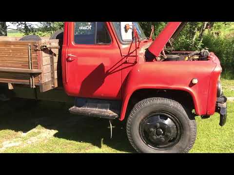 GAZ 53 V8 running