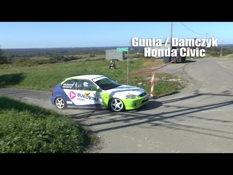 III Skoczowski Rally Sprint 2019 - Grzegorz Gunia / Mirosław Damczyk - Honda Civic