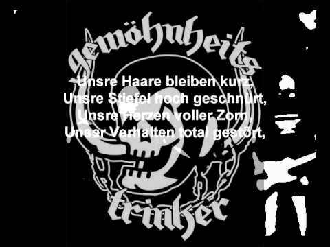 Gewohnheitstrinker - Immer Vorband