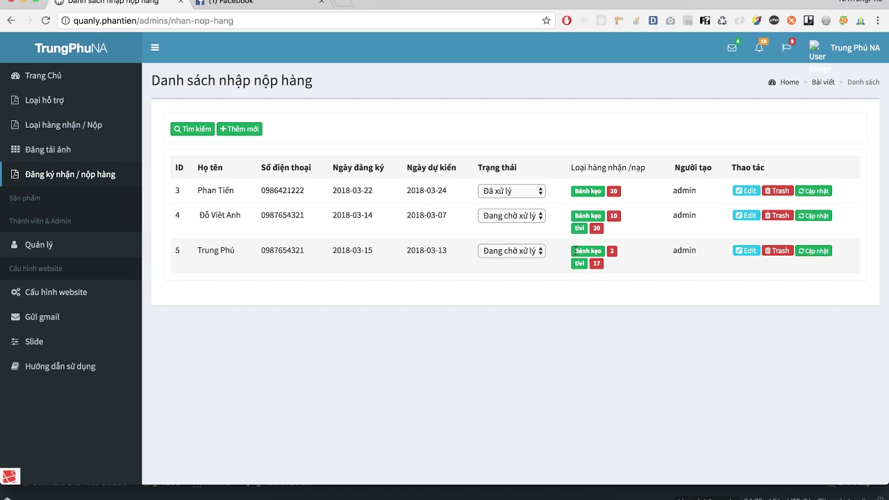 [ Quản lý - Demo lần 2 - Phan Tiến ]  - Code thuê đồ án CNTT
