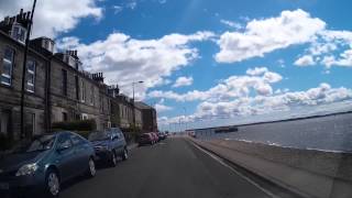 Driving Into Broughty Ferry Scotland