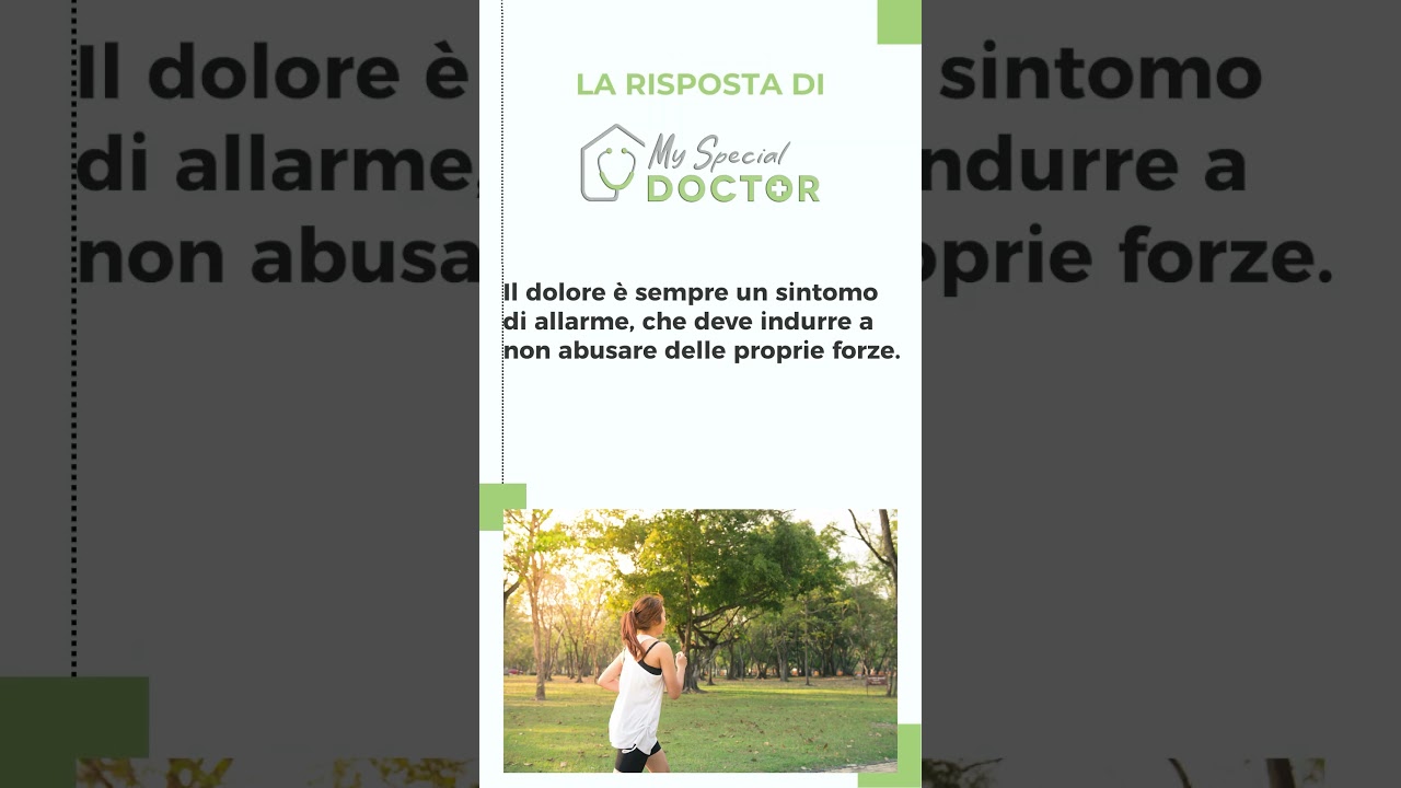 86 - L'attività fisica fa bene quando comporta dolore?  - My Special Doctor