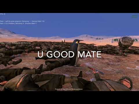 Jeff The Penguin Vs Some U.S. Soldiers | UEBS