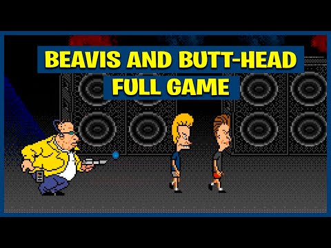SNES Gameplay — Beavis and Butt-Head [2 Players, HARD]