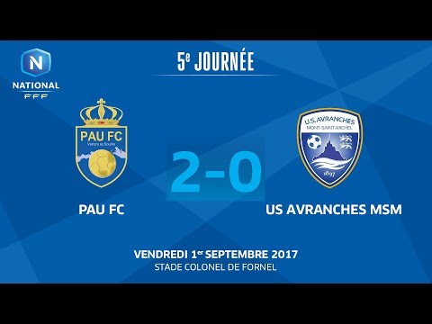 J5 : Pau FC - US Avranches MSM (2-0), le replay