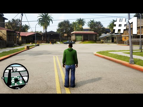 GTA San Andreas Definitive Edition Gameplay Walkthrough Part 1 - INTRO (PS5)