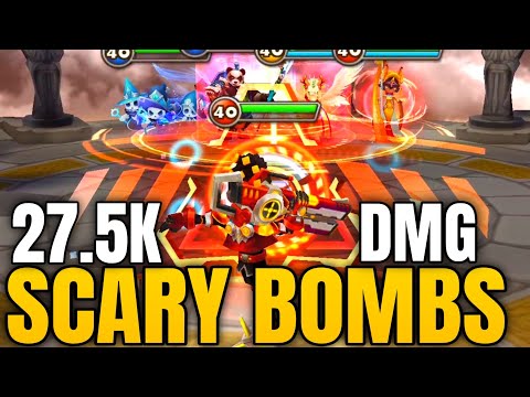He Blows UP his Enemies with 27k+ DMG Bombs! (SUMMONERS WAR)