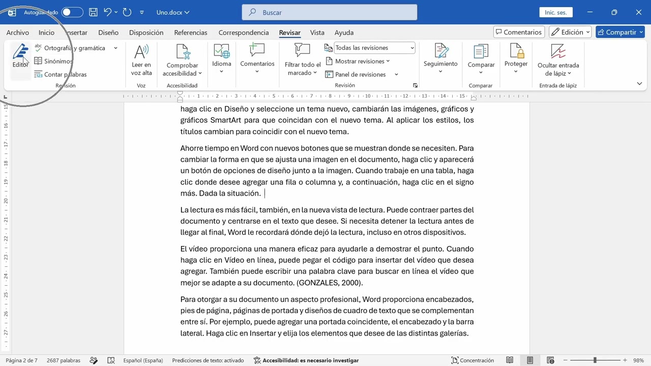 8  Revisar
