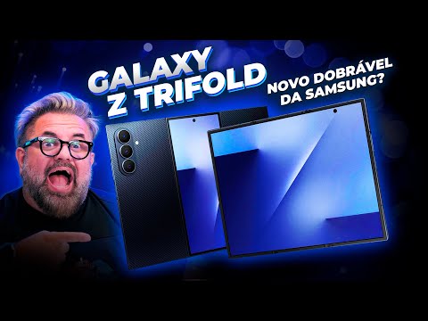 Esse é o NOVO Galaxy Z TriFold!