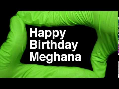 How to Pronounce Happy Birthday Meghana