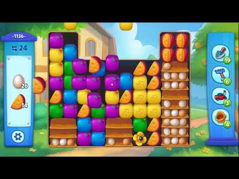 Farmscapes Level 1136 - NO BOOSTERS 🌻🚜🐔 | SKILLGAMING ✔️