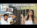 SURPRISING Husband With His DREAM Room Makeover Mridul Aditya